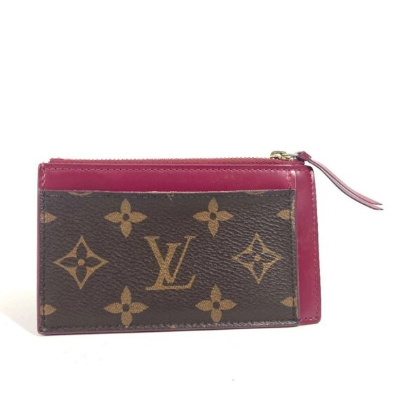 LOUIS VUITTON M67889 Monogram Porte Cult Zip Wallet Coin Compartment coin purse - Picture 1 of 13